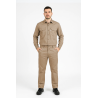 Camisa de trabajo Ombú Clásica Beige