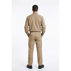 Camisa de trabajo Ombú Clásica Beige